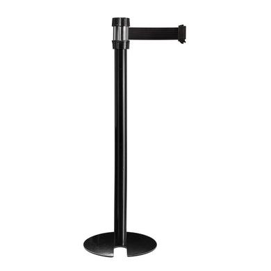 Poteau de guidage empilable à sangle 2m - base plate