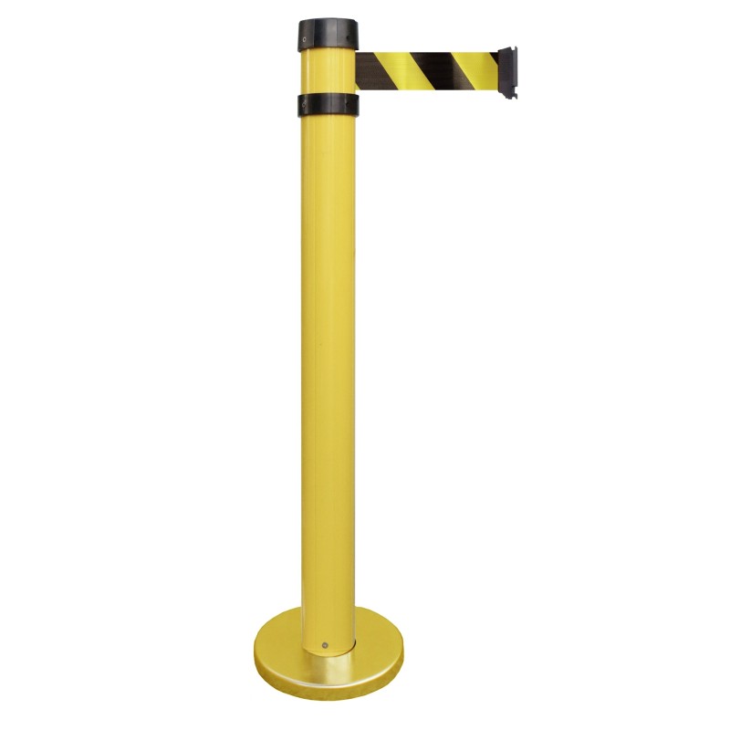 Poteau base à fixer - longueur sangle 4m