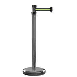 Poteau de balisage RS2 intérieur à sangle 2m