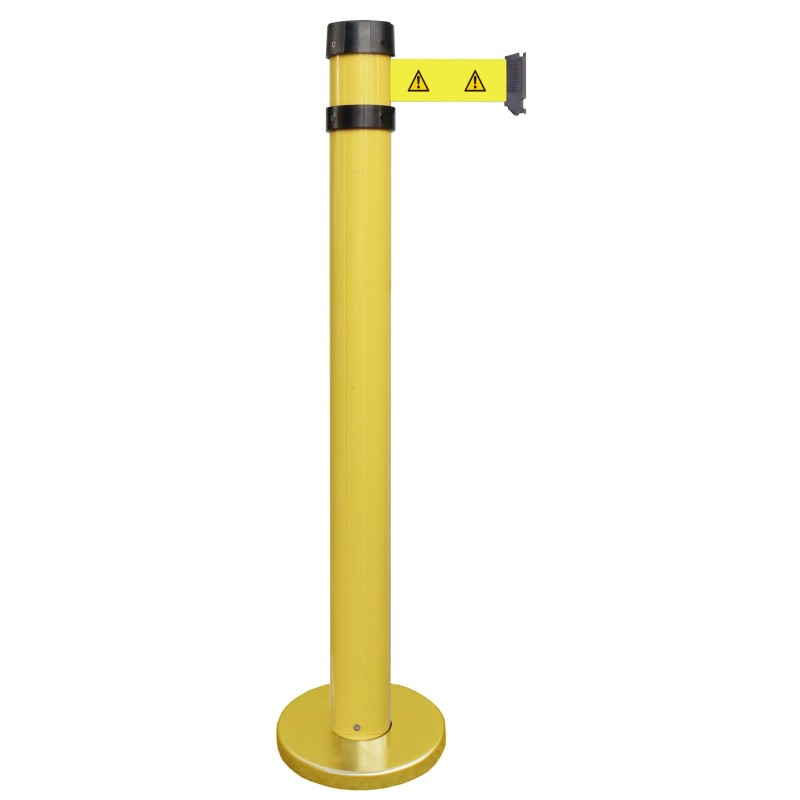 Poteau base à fixer - longueur sangle 4m