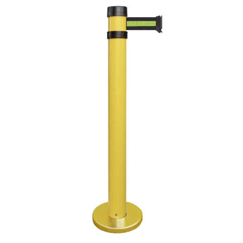 Poteau base à fixer - longueur sangle 4m