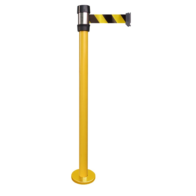 Poteau  base à fixer - longueur sangle 2m