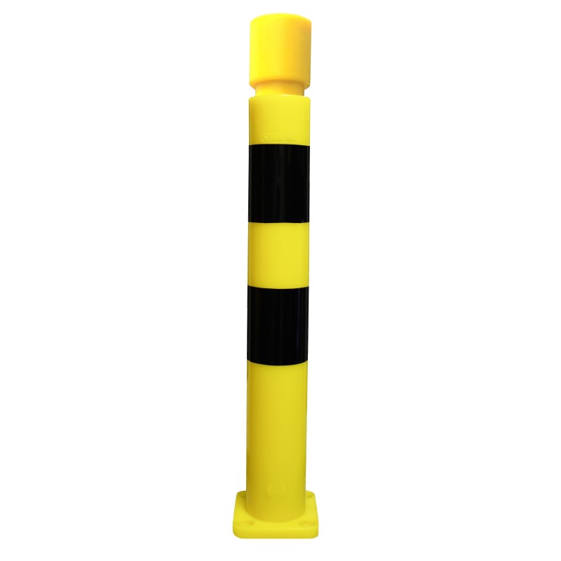 Poteau de protection à mémoire de forme en Polyuréthane - diametre 80mm - tête cylindrique