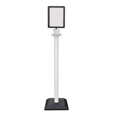 Poteau d'information plastique hauteur fixe