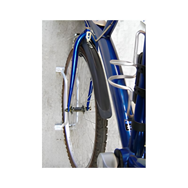 Parc à vélo avec fixations