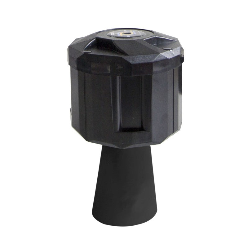 Boitier récepteur pour enrouleur de sangle avec adaptateur pour cône