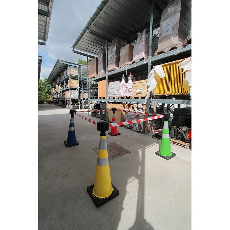 Cône de balisage lesté PVC