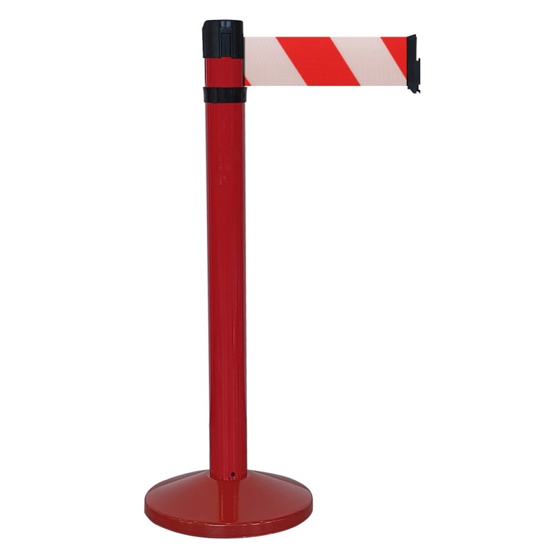 Poteau base à fixer sangle 4m/100mm