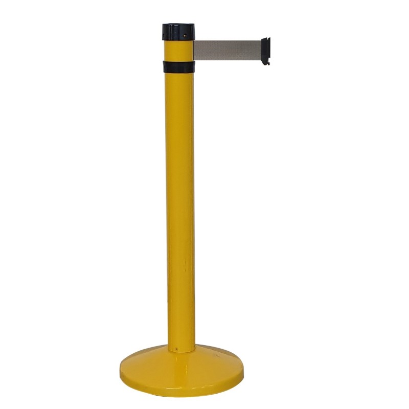 Poteau base lestée sangle 4m