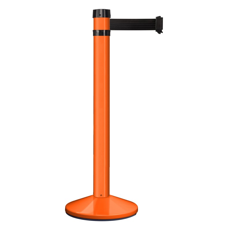 Poteau base lestée sangle 4m