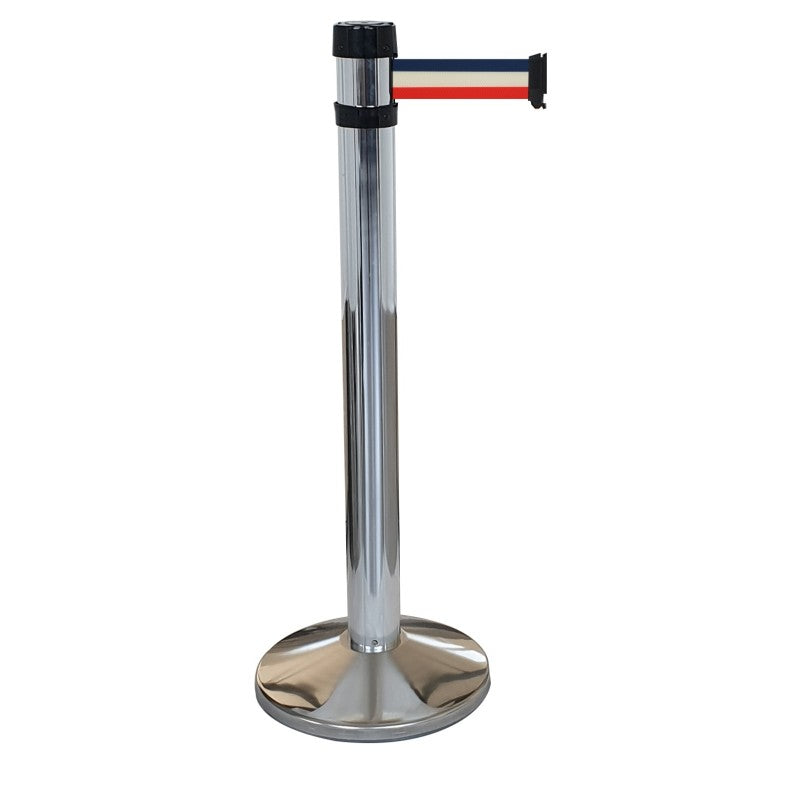 Poteau base lestée sangle 4m