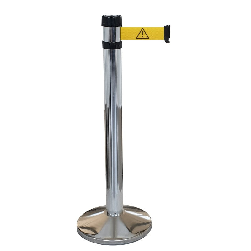 Poteau base lestée sangle 4m