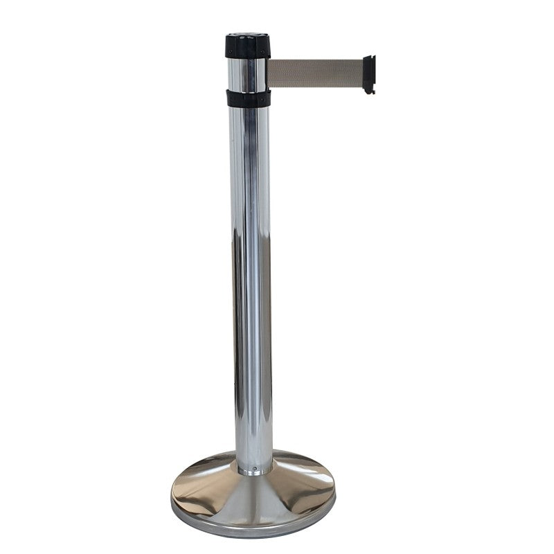 Poteau base lestée sangle 4m