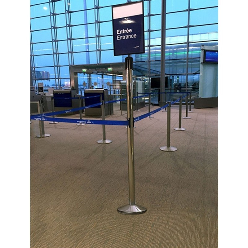 Poteau d’information pour panneau d'affichage