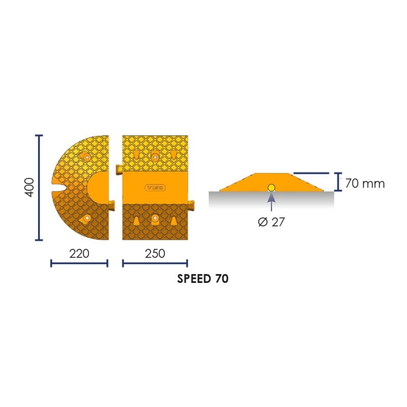 Ralentisseur modulaire