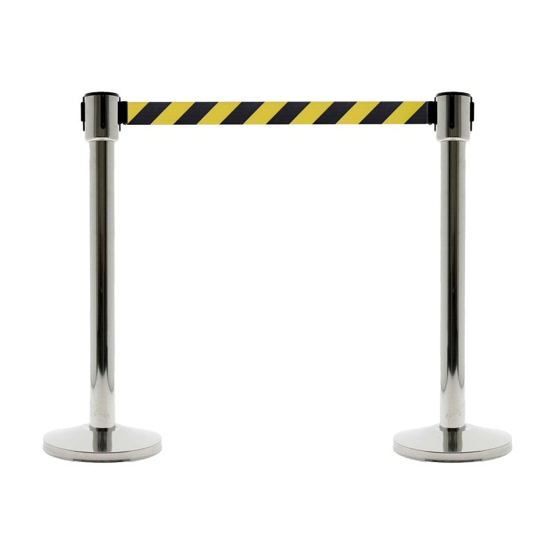 Kit 2 poteaux de guidage à sangle 10m