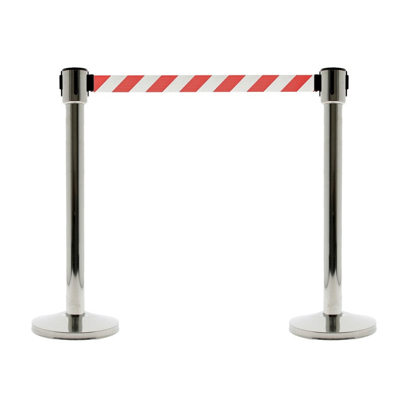 Kit 2 poteaux de guidage à sangle 10m