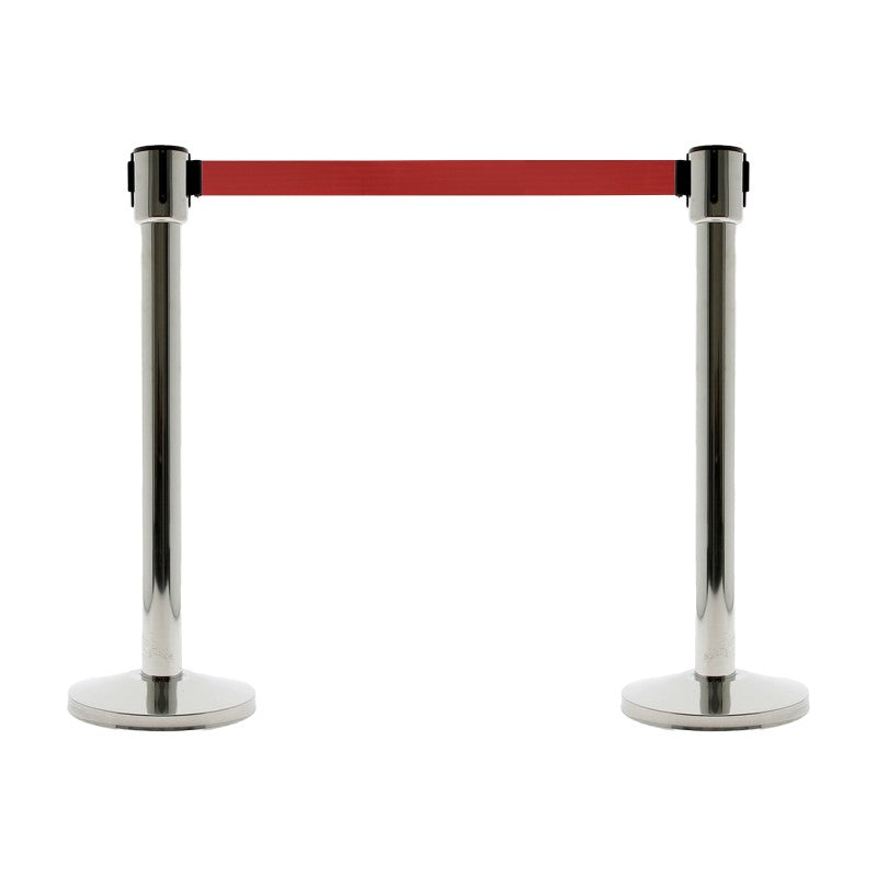 Kit 2 poteaux de guidage à sangle 10m