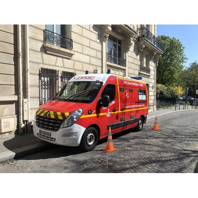 Cône de signalisation pliant