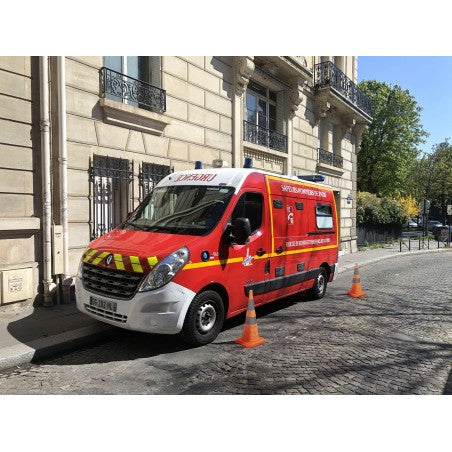 Cône de signalisation pliant