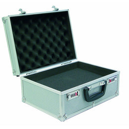 Mallette de protection aluminium mousse prédécoupée sans roulettes