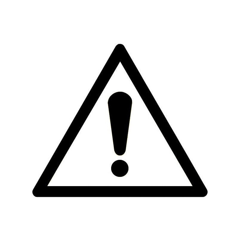 Sticker transparent avec pictogramme