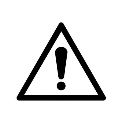 Sticker transparent avec pictogramme