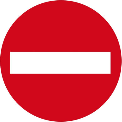 Sticker transparent avec pictogramme