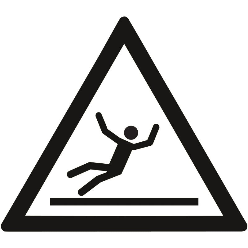 Sticker transparent avec pictogramme