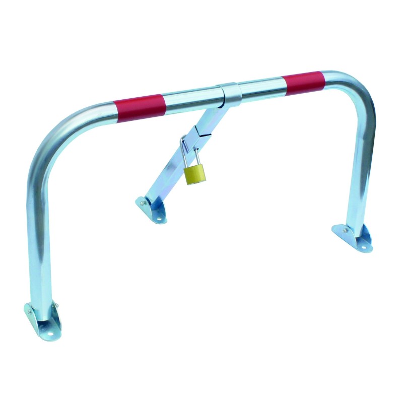 Arceau de parking avec cadenas