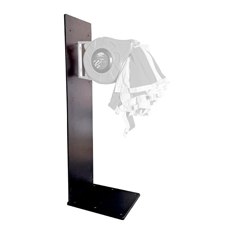 Support pour enrouleur avec bandeau de signalisation