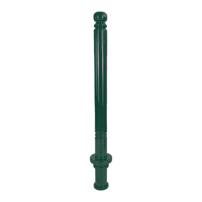Poteau à MDF à sceller - type antique - vert
