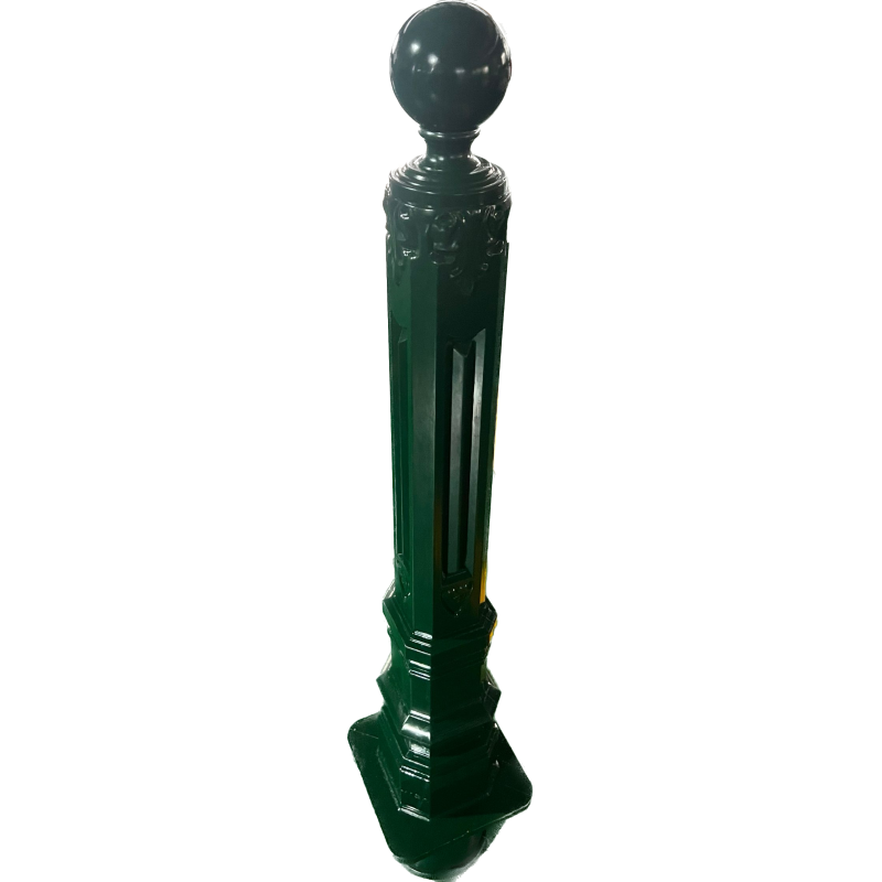 Poteau à mémoire de forme MIDI carré