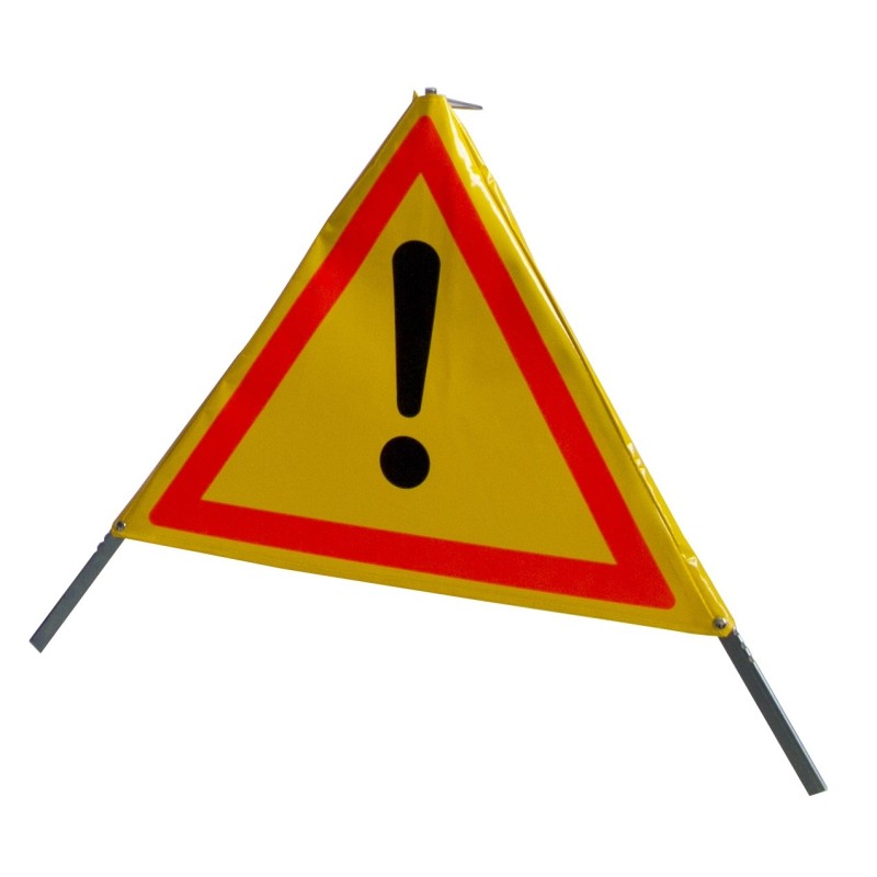 Tripode pliable signalisation temporaire Classe 1