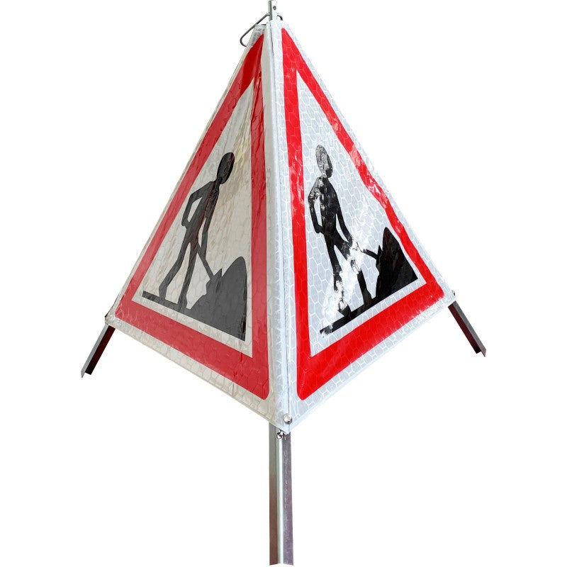 Tripode pliable signalisation temporaire Classe 2