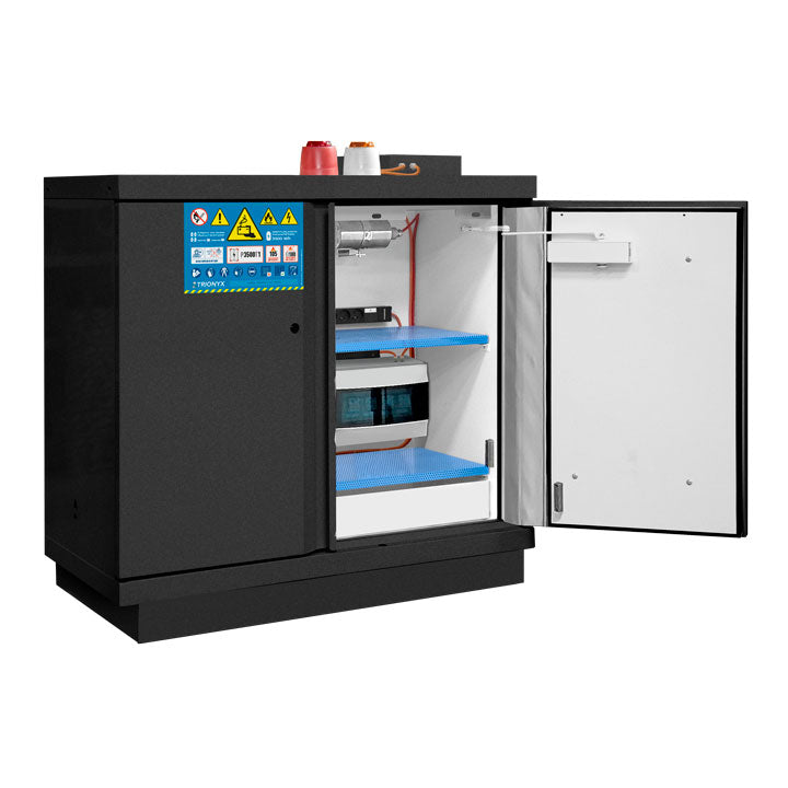 Armoire anti-feu batteries lithium RT362 basse 2 portes - 793+LI35