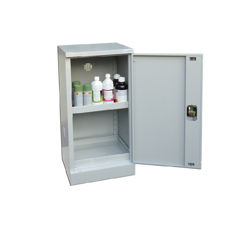 Armoire de sécurité produits dangereux basse 1 porte 70 L - AL55