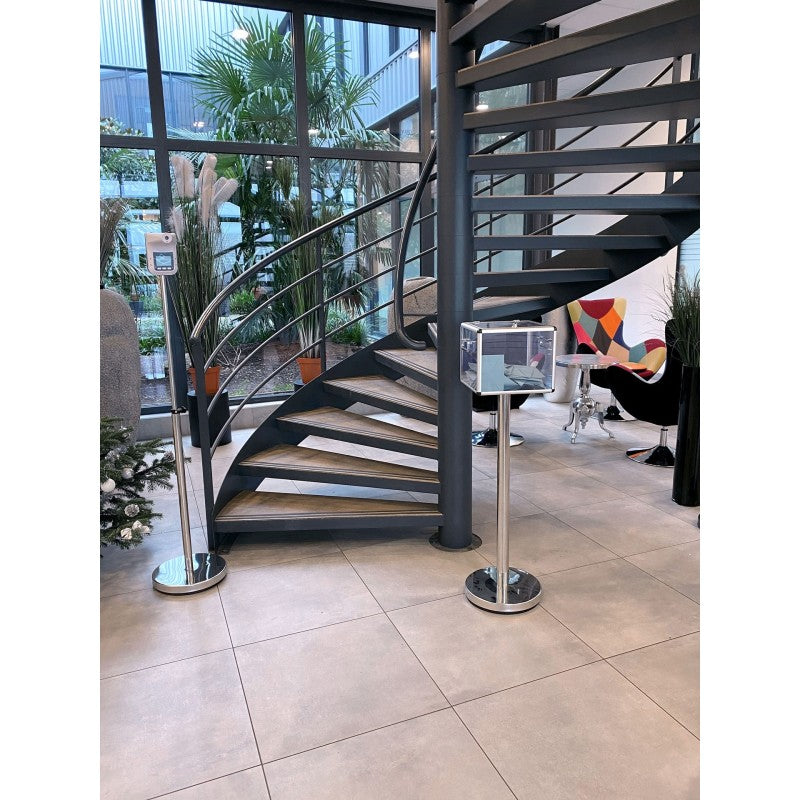 Urne sur poteau de 500 à 1000 bulletins