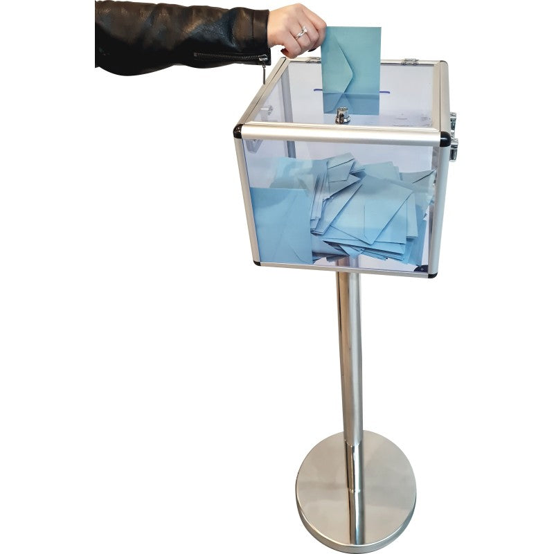Urne sur poteau de 500 à 1000 bulletins