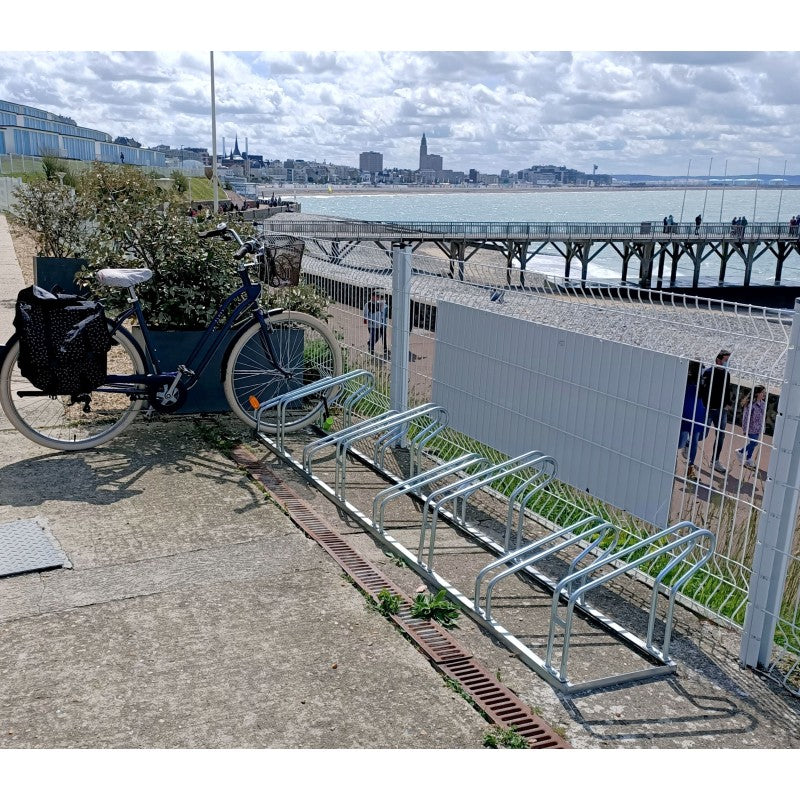 Rack à vélos râtelier de 4 à 10 places