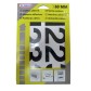 Packet of self-adhesive numbers - Viso