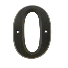 Black nail-on numeral - Viso