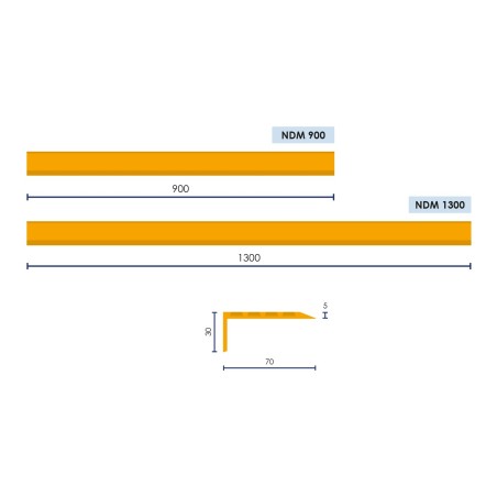 Antislip aluminium trapneus - Viso