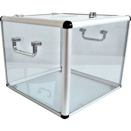 Standard ballot box with key from 25L to 48L - Viso