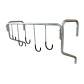 Wall-mounted bike rack for 5 bikes - Viso