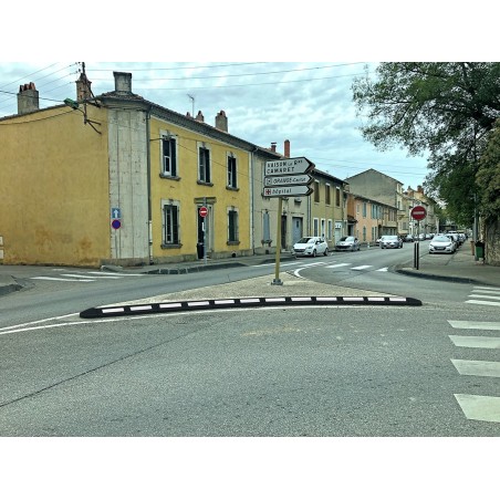 Angle pour bordure de délimitation d'ilot - Viso