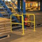 Safety barrier with steel rounded edges  - Viso