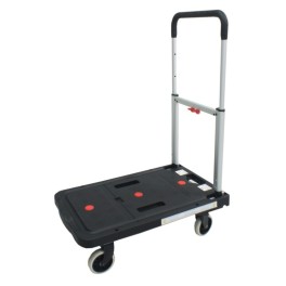 Foldable handling trolley...