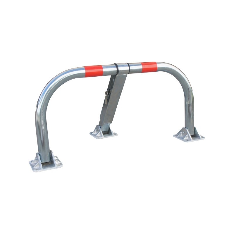 High-Resistance Parking Bollard with Cast Iron Legs - Viso