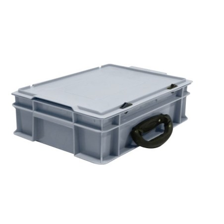 Handling crate with a lid, from 10 liters to 50 liters - Viso